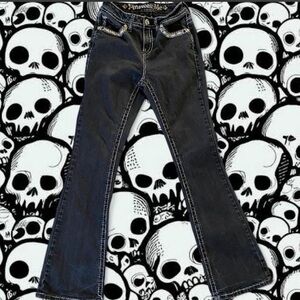 Miss Me Black Flare Jeans